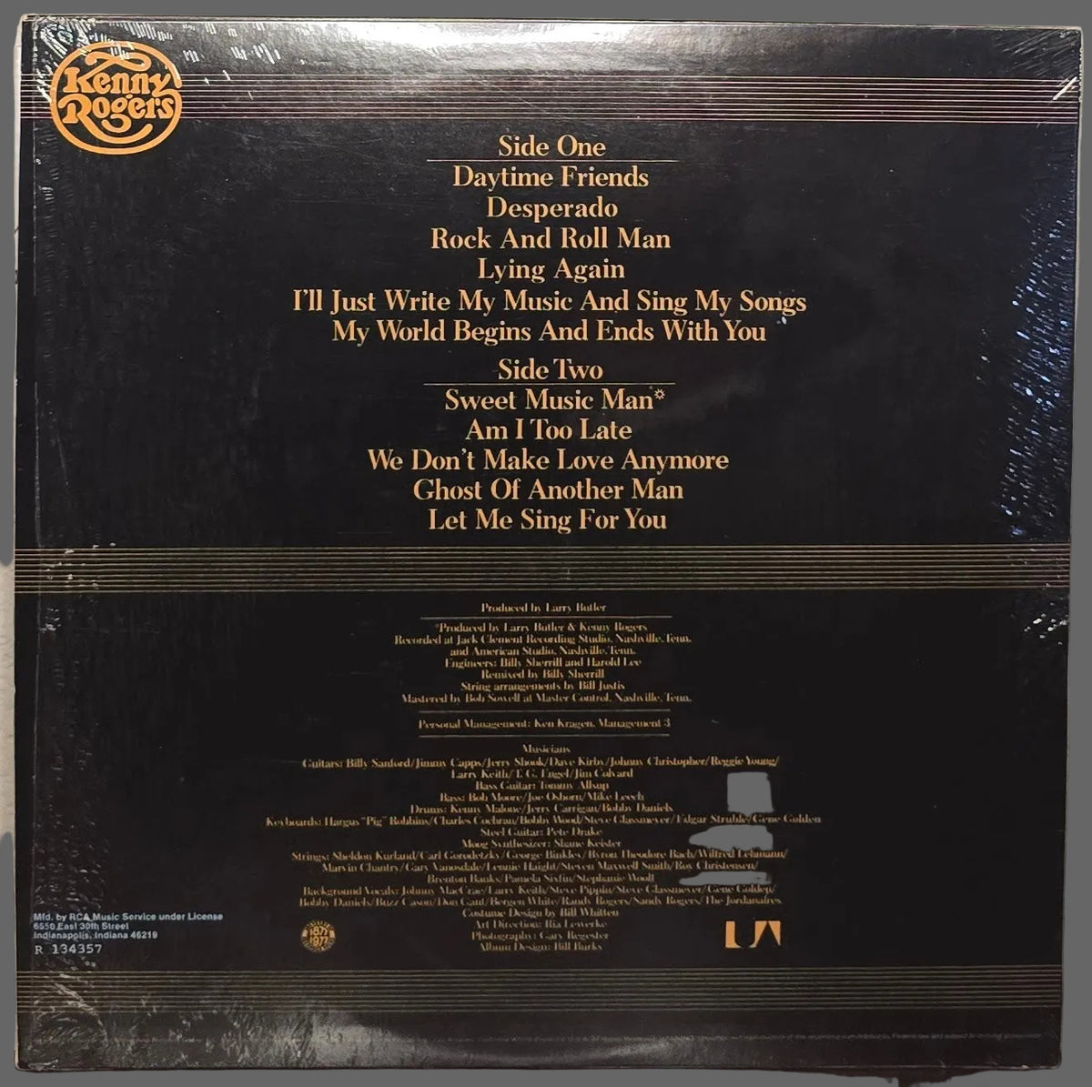 Kenny Rogers - Daytime Friends (LP) (Quasi neuf (QN ou E))