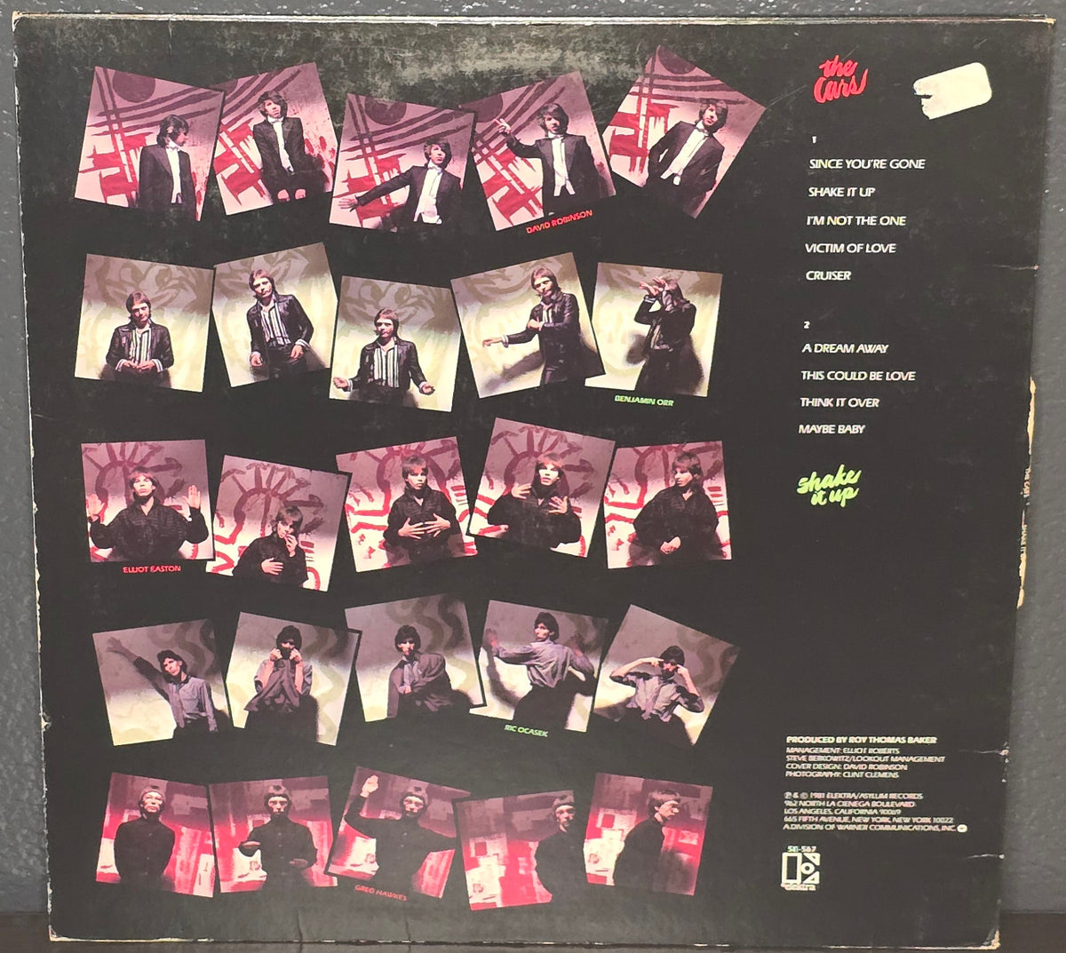 The Cars - Shake It Up (LP) (Very Good Plus (VG+))