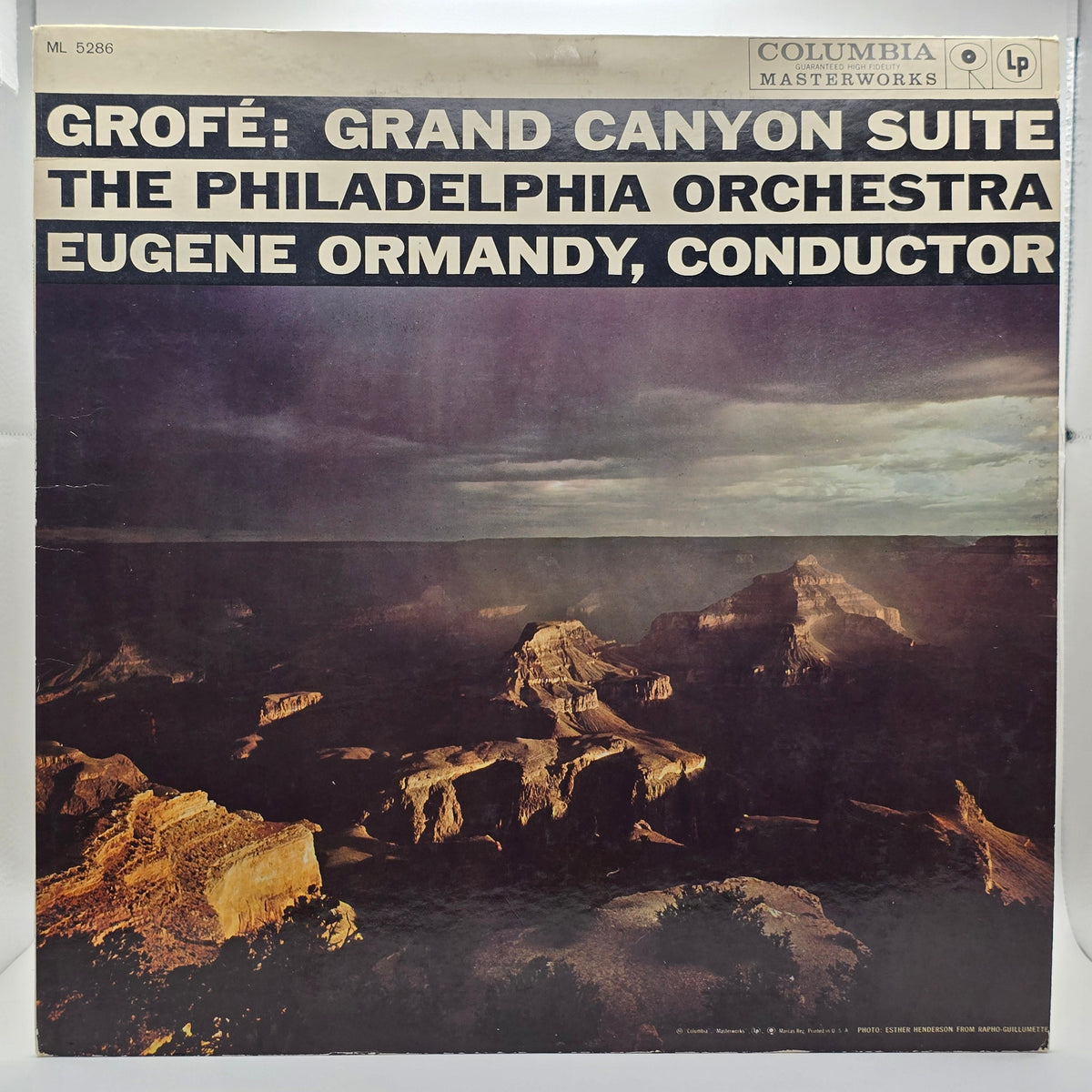 Ferde Grofé, Eugene Ormandy / The Philadelphia Orchestra - Grand Canyon Suite (LP) (Très bon état (VG+))