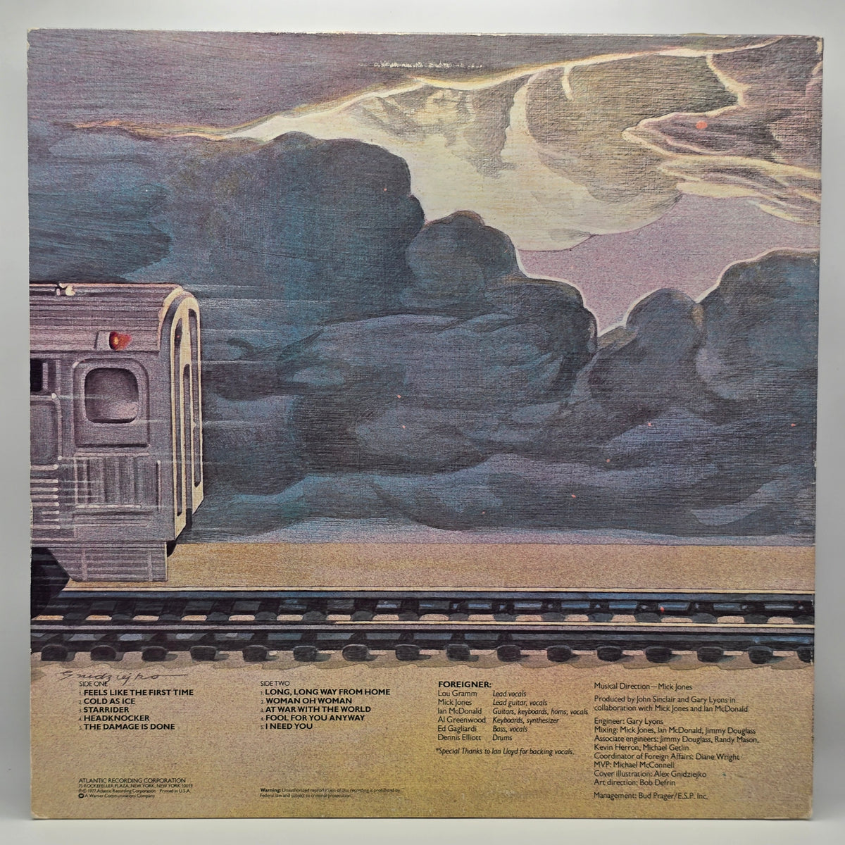 Foreigner - Foreigner (LP) (Très bon état (VG+))