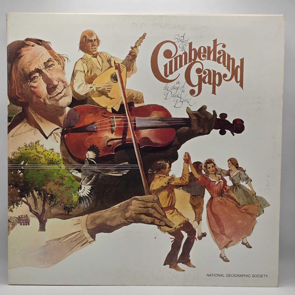 Various - A Song Of The Cumberland Gap In The Days Of Daniel Boone (LP) (Très bon (TB))