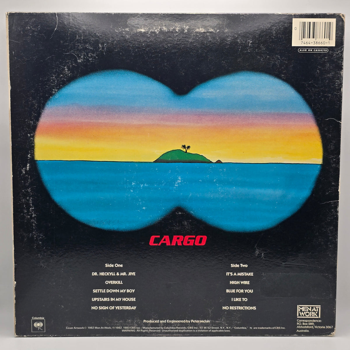 Men At Work - Cargo (LP) (Très bon (TB))