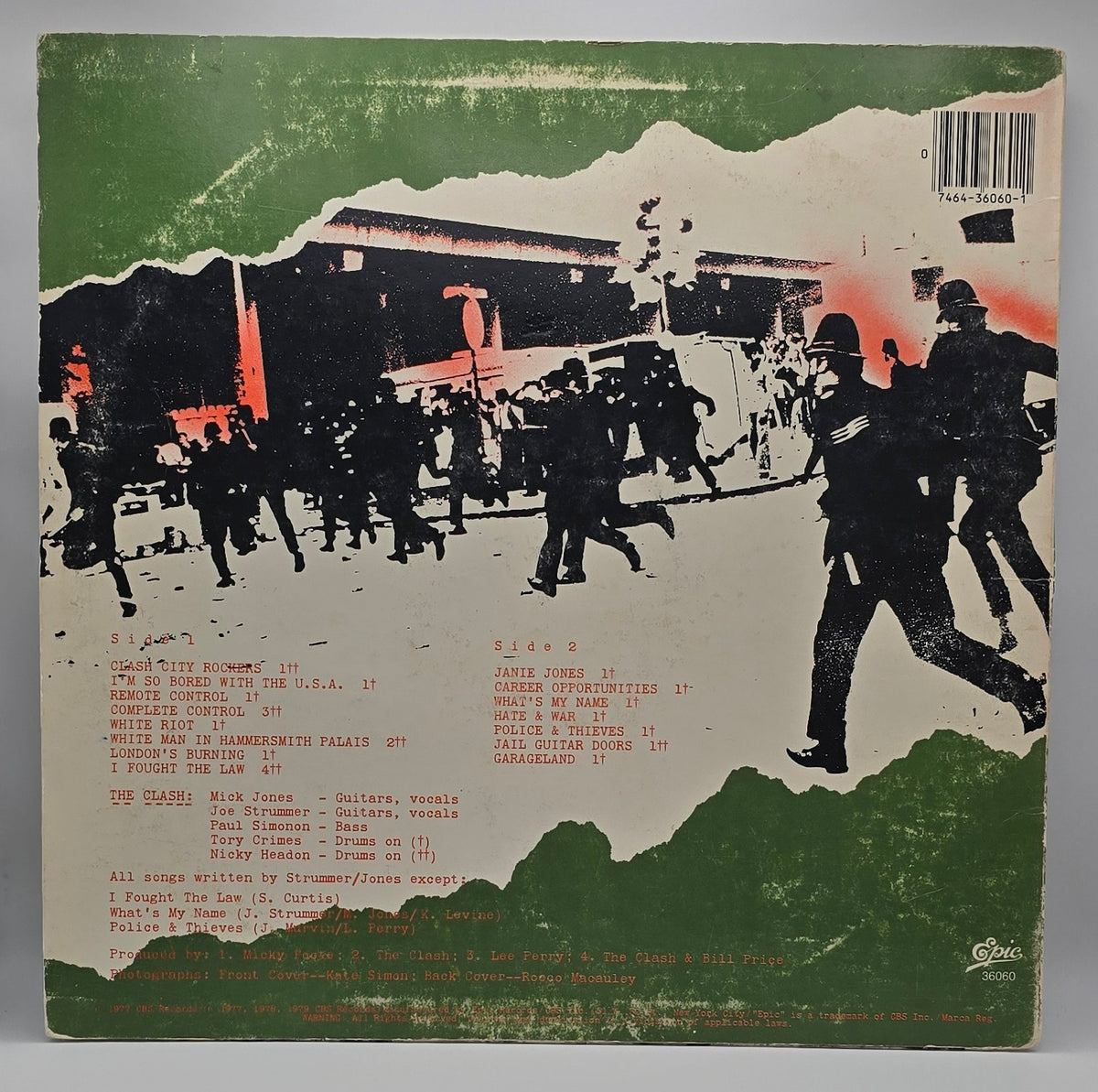 The Clash - The Clash (LP) (Bon (G))