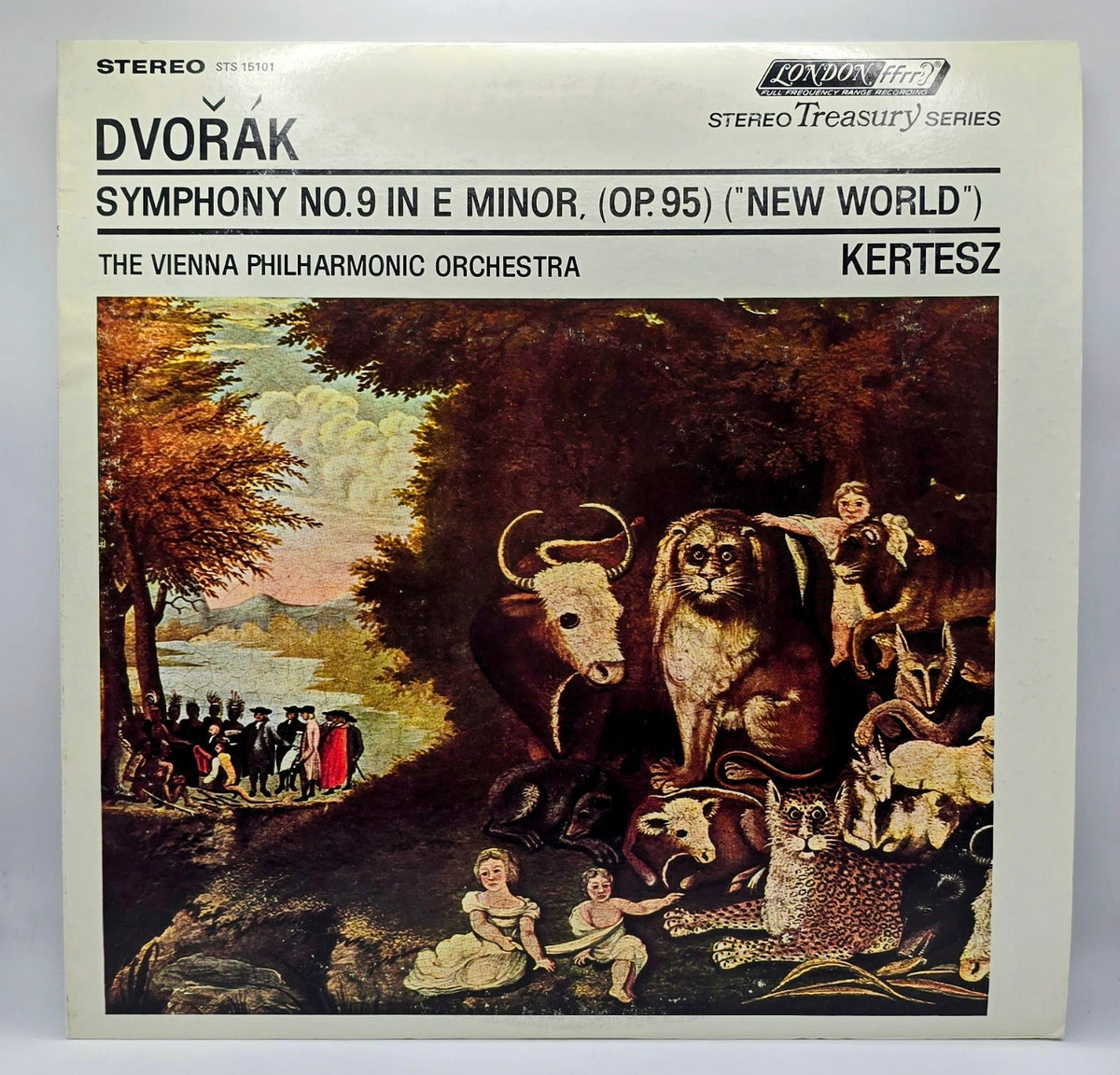 Antonín Dvořák / Wiener Philharmoniker / István Kertész - Symphonie n° 5 en mi mineur, op. 95, « Du Nouveau Monde » (LP) (Très Bon Plus (TB+))