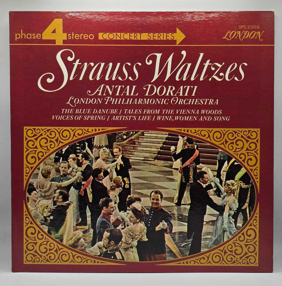 Strauss - Antal Dorati, London Philharmonic Orchestra - Valses de Strauss (LP)