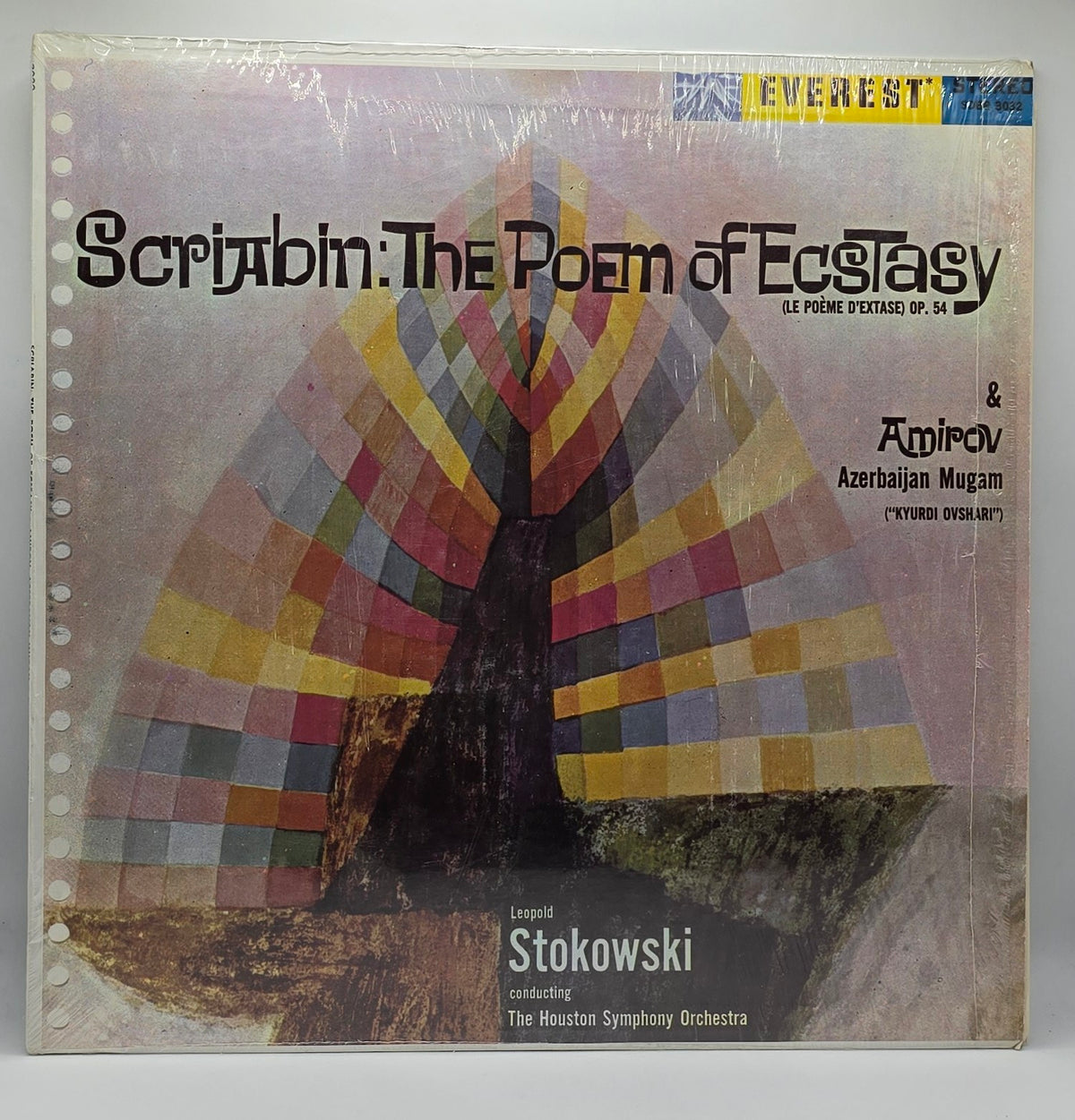 Alexander Scriabin / Фикрет Амиров - Leopold Stokowski Conducting Houston Symphony Orchestra - The Poem Of Ecstasy = Le Poème D'Extase, Op. 54 / Azerbaijan Mugam (Kyurdi Ovshari) (LP) (Very Good Plus (VG+))