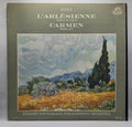 Bizet*, Herbert Von Karajan, Philharmonia Orchestra - L'Arlésienne Suites Nos 1 et 2 / Carmen Suite No 1 (LP) (Très Bon Plus (VG+))