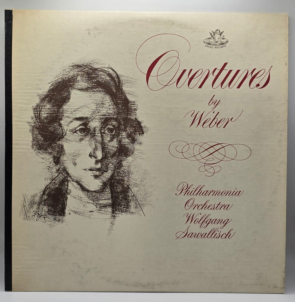 Carl Maria von Weber / Philharmonia Orchestra , Conducted By Wolfgang Sawallisch - Weber Overtures (LP) (Very Good Plus (VG+))