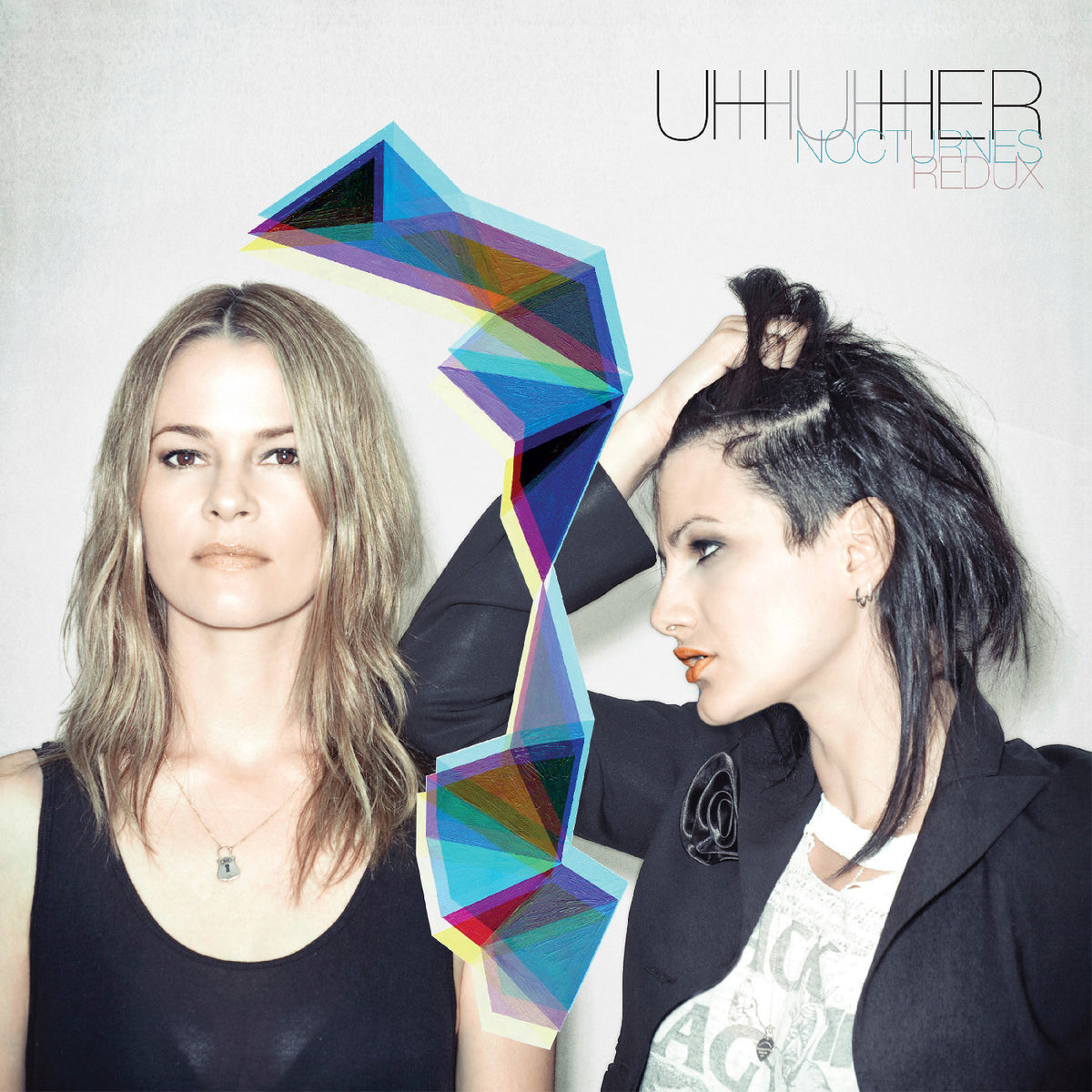 Uh Huh Her - Nocturnes: Redux [Goth Confetti Vinyl] [LP]
