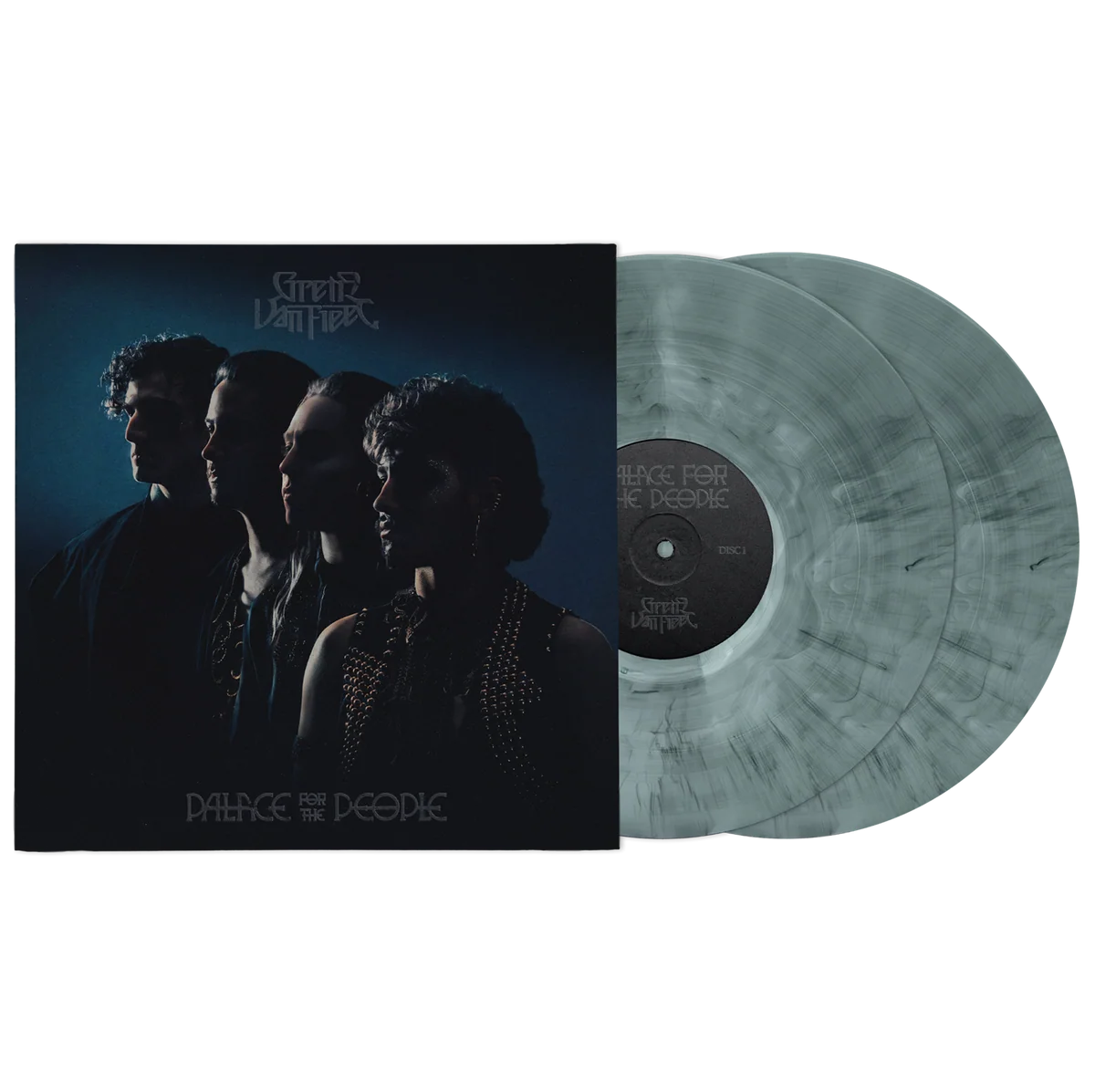 Greta Van Fleet - Palace For The People *Signed* (Indie Exclusive, Oracle Smokey Quartz Marble Vinyl) [2LP]
