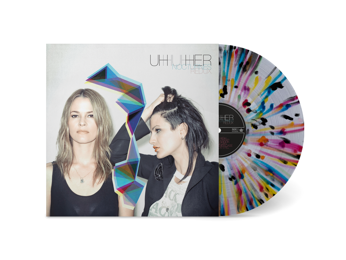 Uh Huh Her - Nocturnes: Redux [Goth Confetti Vinyl] [LP]