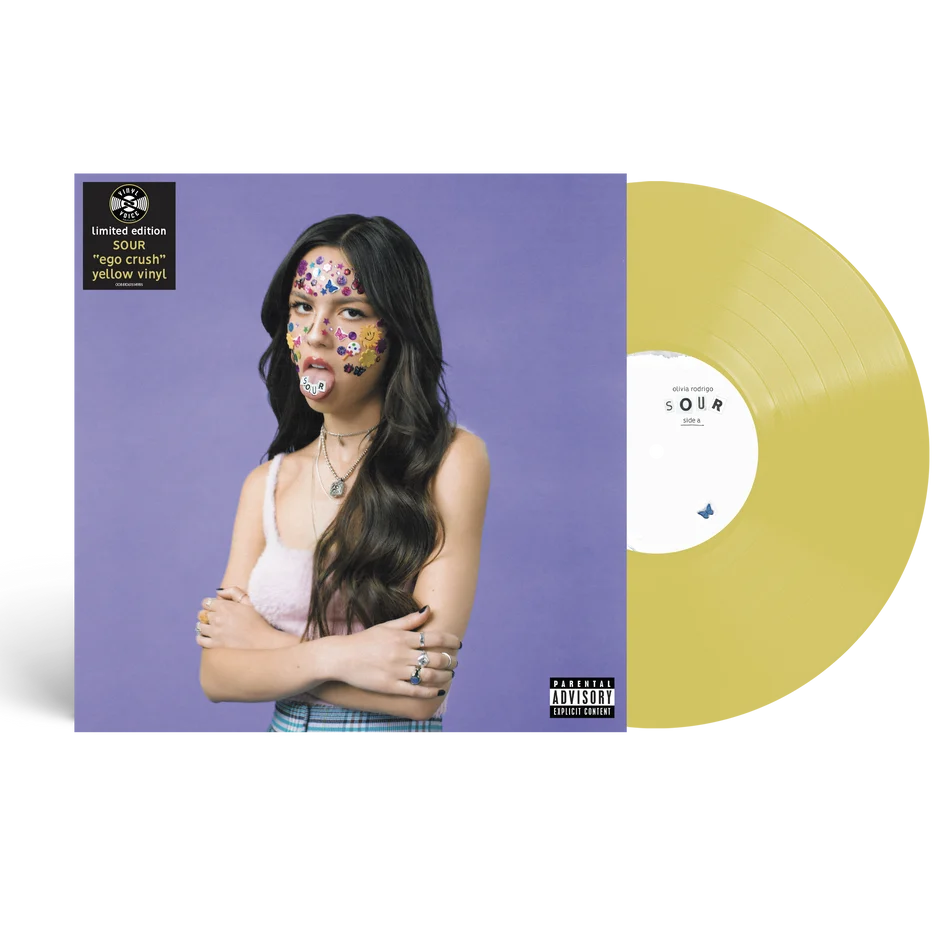 Olivia Rodrigo - Sour (Limited Edition, Yellow Vinyl) [LP]